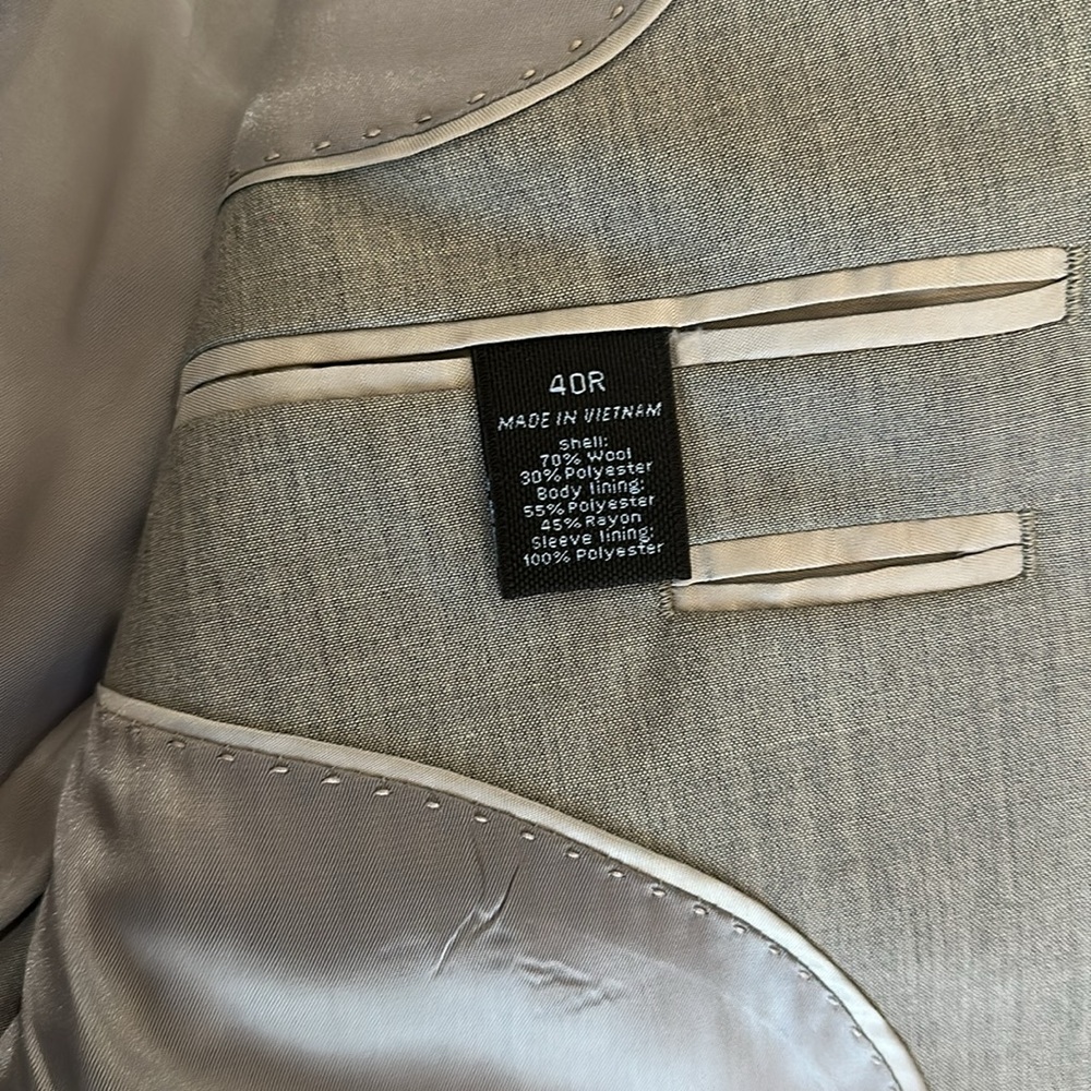 Marc Anthony Wool Dress Pants and Blazer Suit Set! - Picture 9 of 12